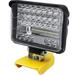 LED Work Light - 204W 8600 LM Wireless with Pivoting Head Portable Job Site Flashlight