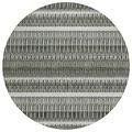 Addison Rugs Chantille ACN589 Gray 8 x 8 Indoor Outdoor Area Rug Easy Clean Machine Washable Non Shedding Bedroom Living Room Dining Room Kitchen Patio Rug