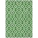 Addison Rugs Chantille ACN621 Emerald 10 x 14 Indoor Outdoor Area Rug Easy Clean Machine Washable Non Shedding Bedroom Living Room Dining Room Kitchen Patio Rug