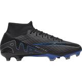 Nike Zoom Mercurial Superfly 9 Academy MG Soccer Cleats (Black/Blue M9.5/W11.0 D)