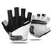 JOKAPY Bike Gloves Half Finger Cycling Gloves Anti-Slip Shock-Absorbing Sports Road Bicycle Gloves Breathable Mountain Riding Gloves MTB Motorcycle Gloves for Men and Women M/L/XL (White)