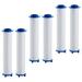 6 Pcs Shower Head Filter PP Cotton Filters Replacement Strainer Bath Tub Water Supercharge Core