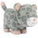 GUND Baby Safari Friends Collection Plush Leopard with Chime Sensory Toy Stuffed Animal for Babies and Newborns Gray/Pink 7