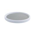 Wisremt Lazy Susan Turntable (10 Inches) - Single Round Rotating Kitchen Spice Organizer for Cabinets Pantry Bathroom Refrigerator - Non-Skid Surface Rimmed Edge Pack Of 1