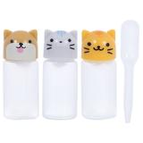 Sauce Bottle Packing Bottles Mini Animals Squeeze for Sauces Soy Dropper Plastic Travel