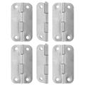 6 Pcs Cooler Hinges Replacement for Kitchen Cabinets Open up