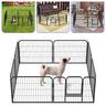 Vingo - swanew Parc pour chiots Avec toit Enclos pour petits animaux Enclos pour chiots