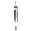 Patio Decoration Wind Bell Hanging Outdoor Decorations for Bedroom Pendant Aluminum Tube Wood