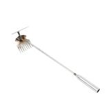 PAVEOS Hoe Garden Tool Weeding Tools Steel Gardening Hoe and Cultivator Gardening Hand Tools Weed Rake & Garden Cultivator for Weeding Loosening Farm Planting C One Size