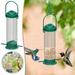 Lmueinov Outdoor Iron Mesh Bird Feeder Suspended Automatic Bird Feeder Metal Bird Feeder bird feeder window bird feeder