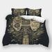 Bedroom Decor 3D Gamepad Printed Quilt Cover Duvet Cover Pillowcase Girl Boy Highend Bed Set California King (98 x104 )