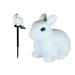 Wamans Outdoor Lights Solar Rabbit Lights for Outdoor Insertion Garden And Courtyard Decoration N Lights