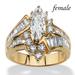 Elegant Stainless Steel Double Row Zircon Ring for Engagement and Wedding - Perfect for Fashionable and Romantic Women