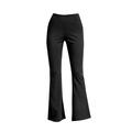 Posijego Bootcut Leggings for Women Elastic High Waist Flare Bell Bottom Pants Stretchy Casual Dress Pants