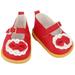 Toy Accessories Cute Bow Shoes For 18 Inch American Dolls Toys For Girls Leather Pu Shoes For 43 Reborn Baby Dolls SH-0098-10