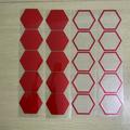 20pcs Honeycomb JDM Car Sticker Windshield Banner Night Run JDM Sport Competition Style Decorative Vinyl Decals Fits For Any Car