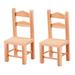 Toy for Kids Toys Dollhouse Chair Mini Ornament Furniture Children Wooden 4 Pcs