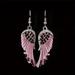 1pair Angel Wing Earrings - Stylish and Unique Jewelry for Men and Women - Perfect Gift Idea
