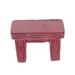 Furniture Plant Miniature Dollhouse Landscape Accessory Chair Red