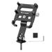 LINASHI Bicycle Phone Mount Aluminum Alloy Phone Holder for Bike Universal Motorcycle Handlebar Mount Bracket