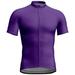 PMUYBHF Male V Neck Shirts for Men 4Th Of July Comfortable Solid Color Fashion Trend Tight Fitting Men s Summer Cycling Suit Purple Xxxl Mens Shirt Jacket 3Xl