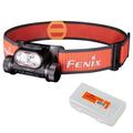 Fenix HM65R-T V2.0 1600 Lumen Rechargeable Trail Running Headlamp (Black) + LumenTac Organizer