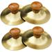 4 Pcs Musical Instruments Kids Music Toys Music Instruments for Kids Finger Bells Wooden Melody Tool Kids Instrument Toys Children s Percussion Instrument Small Props Metal Wooden Child Toddler