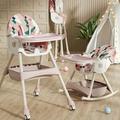 Baby Dining Chair Adjustable Children s Table And Chair With Pulley Rocker Dining Chair Double Layered Home Dining Chair Reclining Chair Children s Dining Chair
