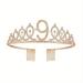 1pc 3th To18th Birthday Crown Crystal Crown Birthday Anniversary Decoration Happy Birthday Party Supplies Birthday Decoration Party Decor Party Supplies