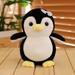 20-25cm Cute Penguin Wear A Bow Scarf Plushies Doll Cartoon Stuffed Animal Soft Sofa Cushion Baby Sleeping Pillow for Kids Gifts 20cm 4