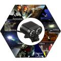 Home Supplies Clearance Under 10$ Surpdew 8000Lumen 2X Led Cycling Front Bicycle Bike Light Headlight Headlamp Black Free Size