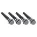 4 Pcs Simulation Microphone Interactive Toy Toys Costume Wireless Plastic Kids Accessory Child