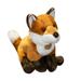 Cute Simulation Fox Plush Toy Kawaii Stuffed Wild Animals Lovely Lifelike Plushies Fox Soft Kids Toys Birthday Gifts Home Decor 17cm fox