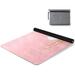 Dreamtimes Swan On Pink Yoga Mat Non-Slip Fitness Exercise Mat Microfiber 71 x 26 inch Soft Yoga Mat Towel with Carry Bag