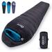 WAGEE Down Sleeping Bag for Adults 0Â°F 10Â°F 15Â°F 20Â°F Backpacking Sleeping Bag for Cold Weather with Compression Sack