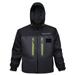 Kylebooker Fishing Wading Jacket - Black - 1.33 - Stay dry and organized on your fishing adventures!