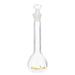 Uxcell 25ml Tolerance 0.03ml 3.3 Borosilicate Glass Volumetric Flask with Glass Stopper Clear