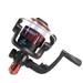 Spindle Fishing Reel with Left and Right Interchangeable Foldable Wooden Handles Strong Metal Body 5.2:1 Gear Specific 3BB Fluid for Inshore Rockfishing Saltwater and Lightwater Fishing