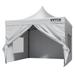 10x10 FT Pop up Canopy with Removable Sidewalls - 10x10 FT - 25.0 - Ideal for outdoor events and gatherings! Easy setup UV protection and waterproof