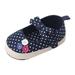 Rrunsv Baby Girl Tennis Shoes Baby Shoes Boy&Girl Baby Walking Shoes Infant Sneakers Non-Slip First Walking Shoes Dark Blue 13