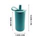 Buodes Deals Clearance Under 10 Silicone Straw Water Cup 450Ml Sports Silicone Water Bottle Straw Cup Sealed Silicone Cup No Spill
