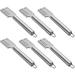 6 PCS Peeler Vegetable Fish Scrapers Skin Remover Cleaning Tools Scale Planer Kitchen Gadgets Stainless Steel Steel.