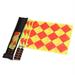 SIEYIO Soccer Referee Flags Football Linesman Flags Sports Game Referee Equipment High-visibility Team Sports Flag Foam Handle