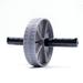 Abdominal Wheel Strong Load Bearing Non-slip Abdominal Roller Exercise Equipment Fitness Training-Grey