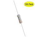 Uxcell 3.3 Ohm 1W Â±5% Tolerance Axile Lead Metal Oxide Film Resistor 100 Count