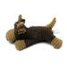 Squeaky Dog Toys Soft Extra Durable Stuffed Pet Toys Plush Corduroy Pet Toy Squeaky Plush Dog Toy Durable Plush Dog Toy Chew Guard Toy Dog Chew Toy Cotton Rope Dog Toy