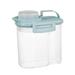 DO GREAT THINGS WITH LITTLE MONEY! Airtight Food Storage Containers Kitchen Airtight Jars with Lid Storage Box Stackable Food Containers Kitchen Cabinets Organize Pet Food Treats