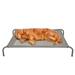 FurHaven Pet Products Elevated Cot Pet Bed - Graphite Gray Large