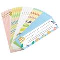 25pcs Classroom Nameplates Paper Desk Name Tag Classroom Nameplates Blank Tags Name Nameplates