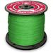 CWC Hollow Braid Polypropylene Rope - 3/8 x 600 ft. Green